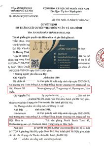 Ly hôn với người Việt Nam đang ở Hàn Quốc