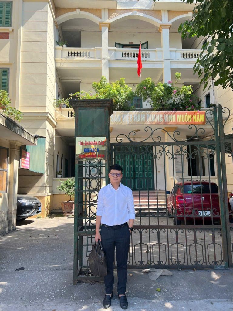 Luật sư Đông làm việc tại Tòa án Tiền Hải, nay là tòa án khu vực 6 Hưng Yên