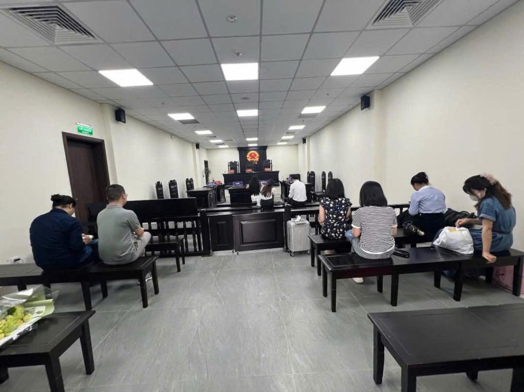 Phiên tòa giải quyết tranh chấp lao động