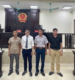 Luật sư Đông tham gia vụ án hành chính cho 6 gia đình và giành thắng lợi