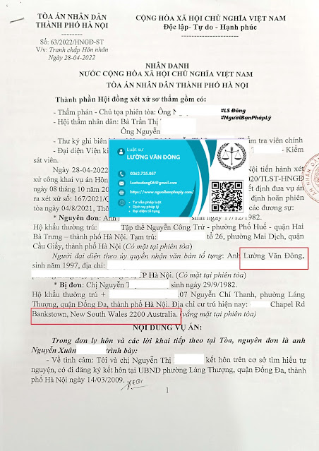 Ly hôn đơn phương yếu tố nước ngoài tại Hà Nội Ly hôn đơn phương yếu tố nước ngoài tại Hà Nội