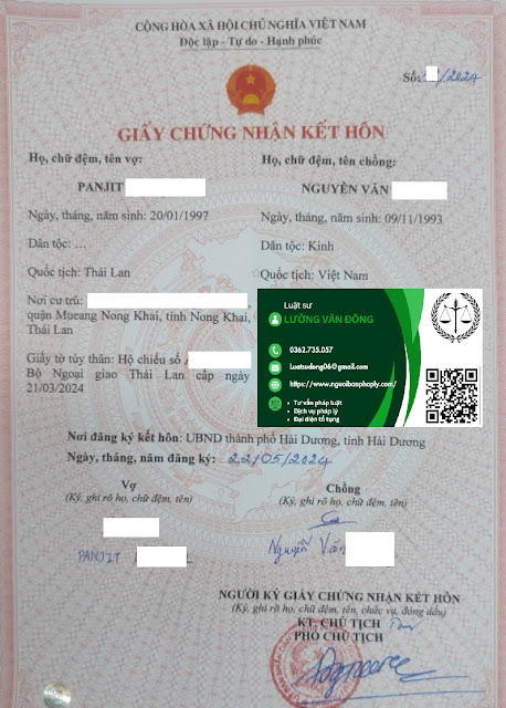 Kết hôn với người Thái Lan