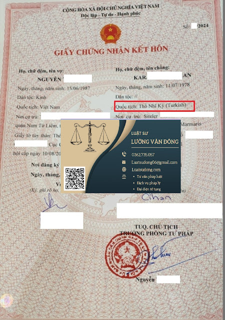 Kết hôn với người Thổ Nhĩ Kỳ