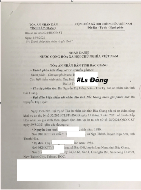 Ly hôn đơn phương yếu tố nước ngoài