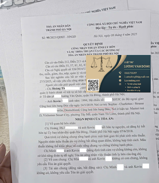 Ly hôn 1 bên ở CHLB Đức