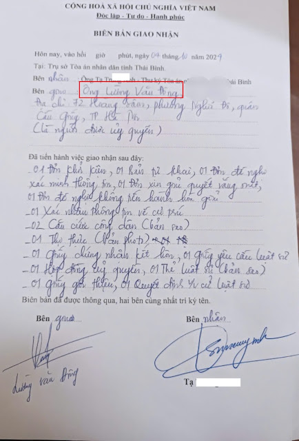 Ly hôn với người nước ngoài tại Thái Bình