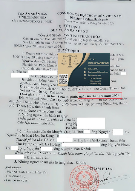 Ly hôn yếu tố nước ngoài tại Thanh Hóa