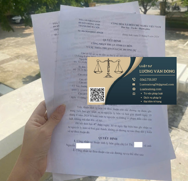 Quyết định ly hôn