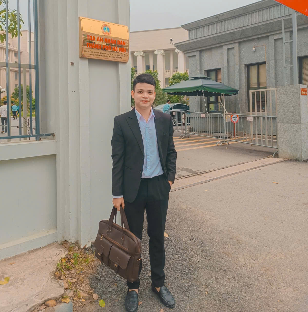 Luật sư Đông tham gia phiên tòa phúc thẩm