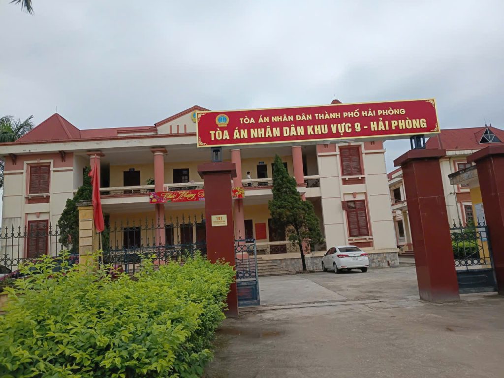 tòa án khu vực 9 Hải Phòng
