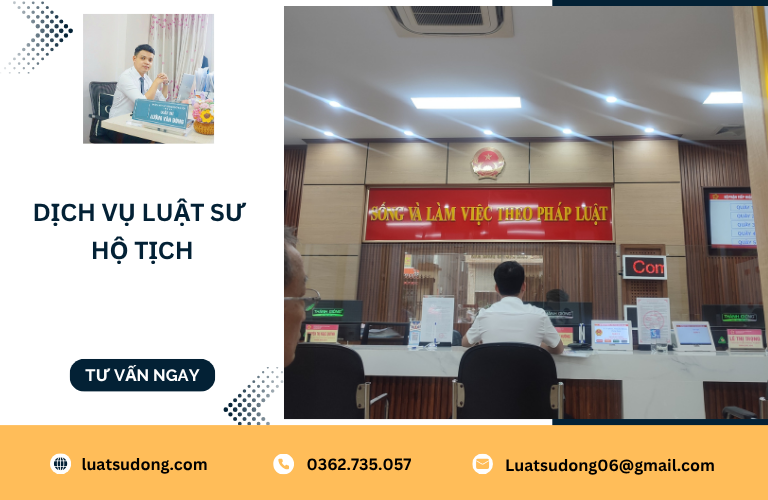 Dịch vụ luật sư Hộ Tịch