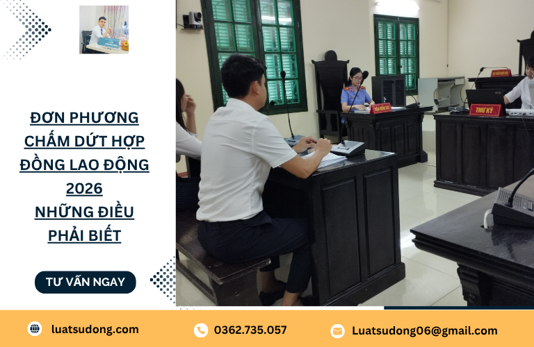 Đơn phương chấm dứt hợp đồng lao động 2026 