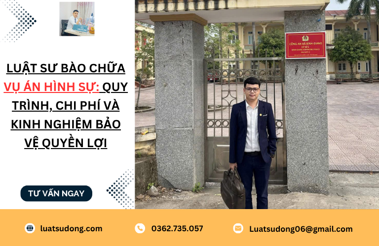 Luật sư bào chữa vụ án hình sự: Quy trình, chi phí và kinh nghiệm bảo vệ quyền lợi