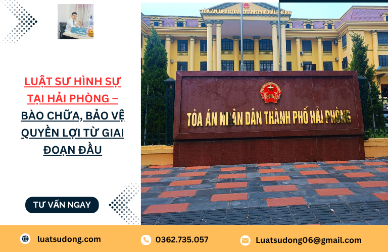Luật sư Hình sự tại Hải Phòng