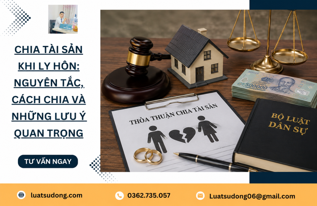 Chia tài sản sau khi ly hôn