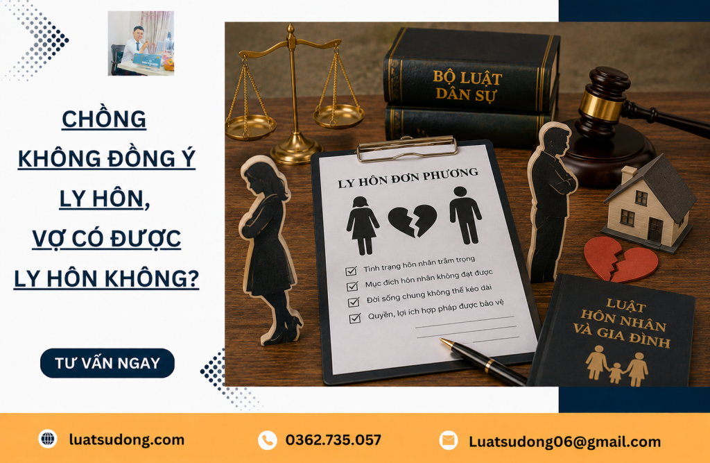 Chồng không đồng ý ly hôn