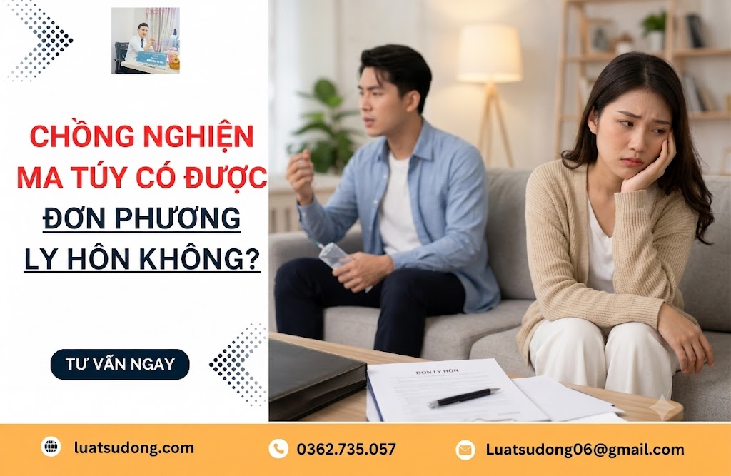 Chồng nghiện ma túy có ly hôn đơn phương được không