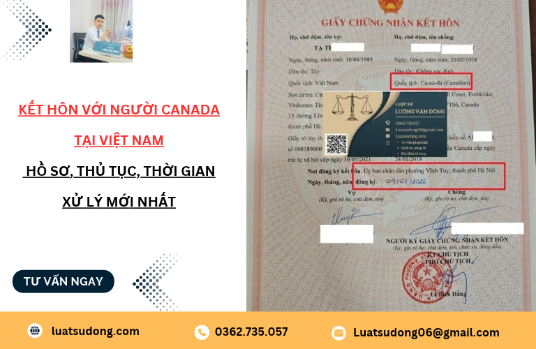 Kết hôn với người Canada