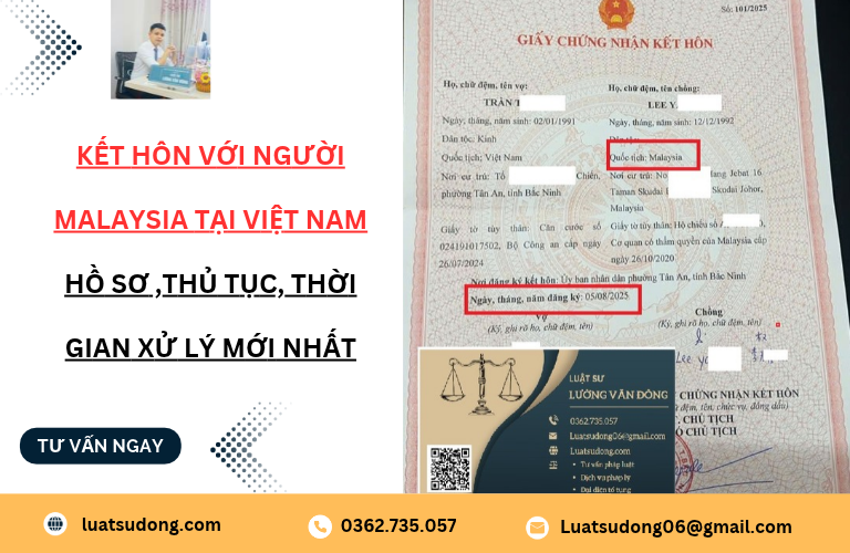 Kết hôn với người Malaysia