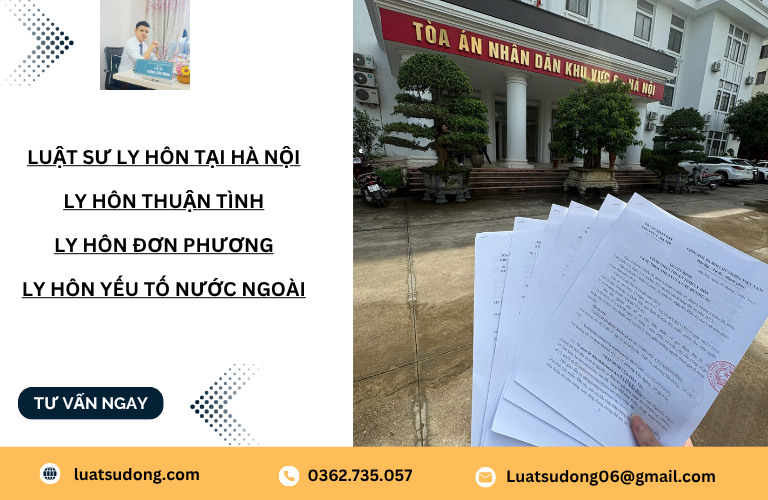 Luật sư ly hôn tại Hà Nội