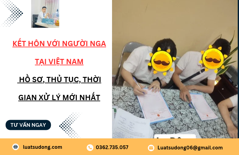 Kết hôn với người Nga tại Việt Nam