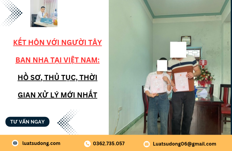 Kết hôn với người Tây Ban Nha tại Việt Nam